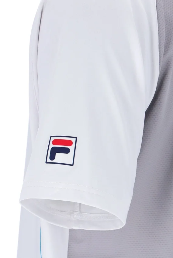 Shorts de tennis à manches courtes Backspin blanc