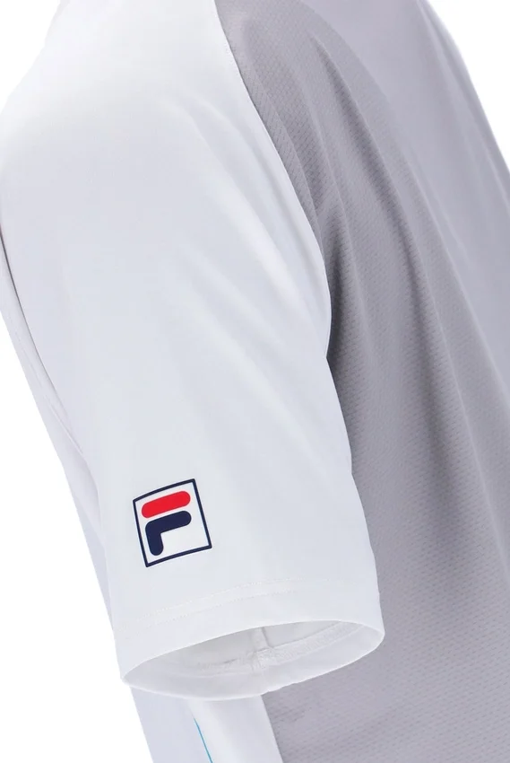 Shorts de tennis à manches courtes Backspin blanc