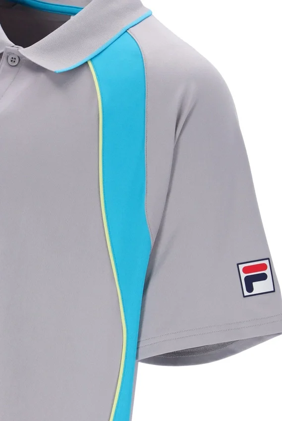 Shorts de tennis à manches courtes Backspin gris