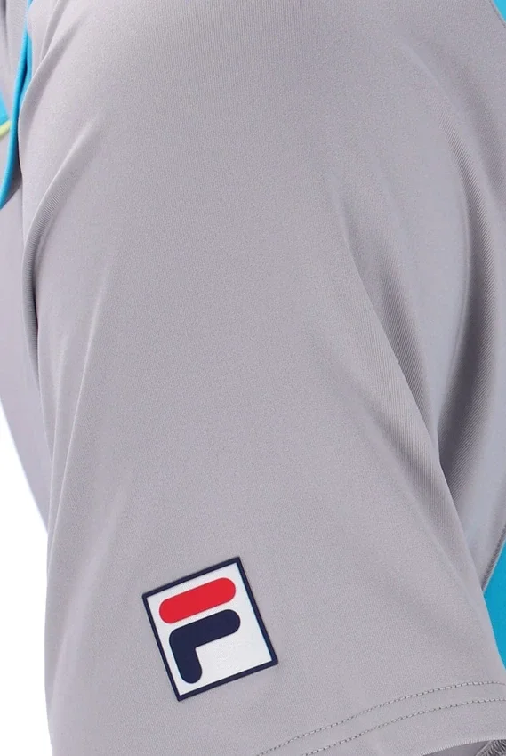 Shorts de tennis à manches courtes Backspin gris