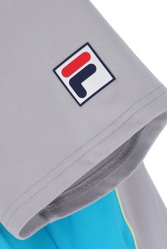 Shorts de tennis à manches courtes Backspin gris