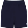 Shorts de tennis pour homme 5" bleu marine foncé avec slip intégré