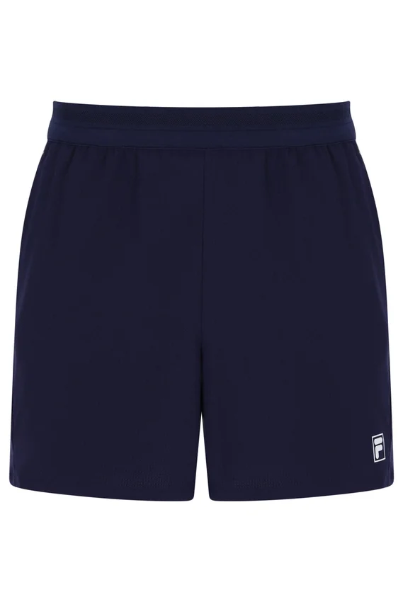 Shorts de tennis pour homme 5" bleu marine foncé avec slip intégré