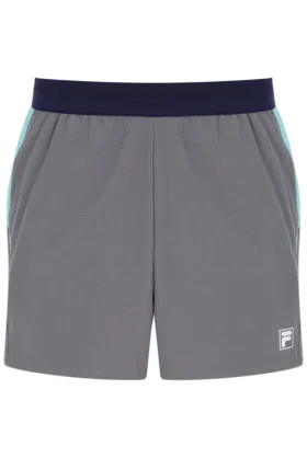 Shorts de tennis pour homme 5" gris foncé avec slip intégré