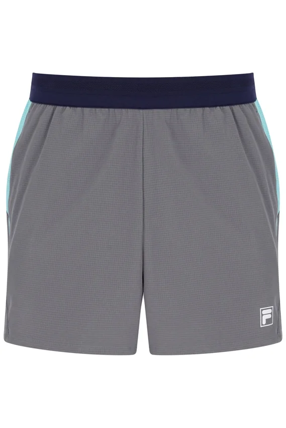 Shorts de tennis pour homme 5" gris foncé avec slip intégré