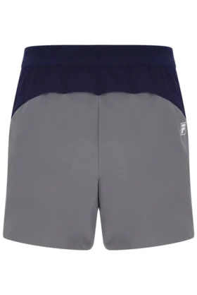 Shorts de tennis pour homme 5″ gris foncé avec slip intégré
