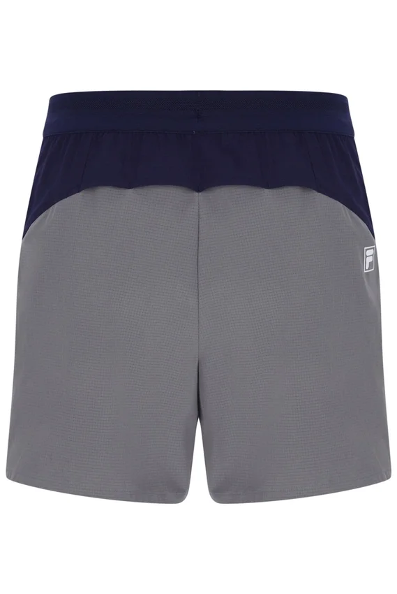 Shorts de tennis pour homme 5" gris foncé avec slip intégré