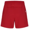 Shorts de tennis rouge pour homme de 5 pouces avec slip intégré