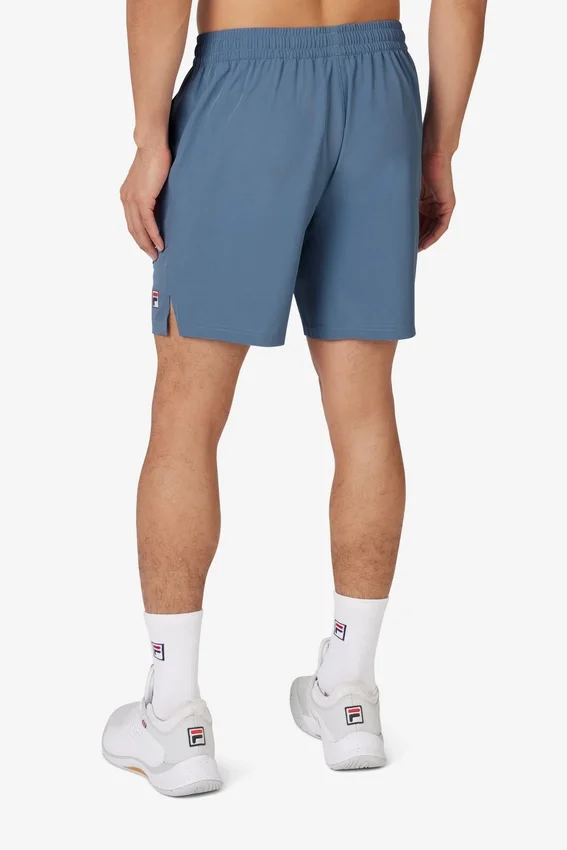 Shorts de tennis tissés bleu