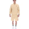 Shorts en polaire Vico beige classique
