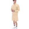 Shorts en polaire Vico beige classique