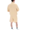 Shorts en polaire Vico beige classique