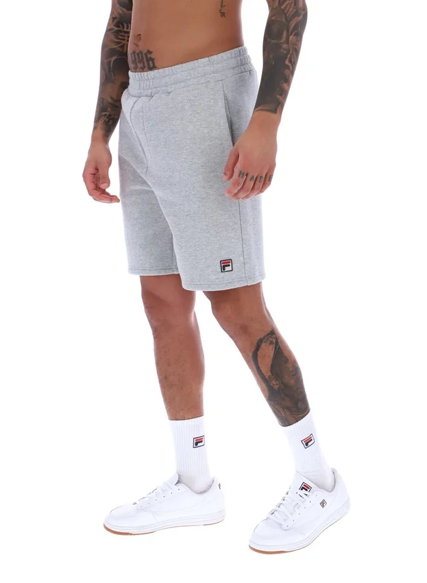 Shorts en polaire Vico gris chiné