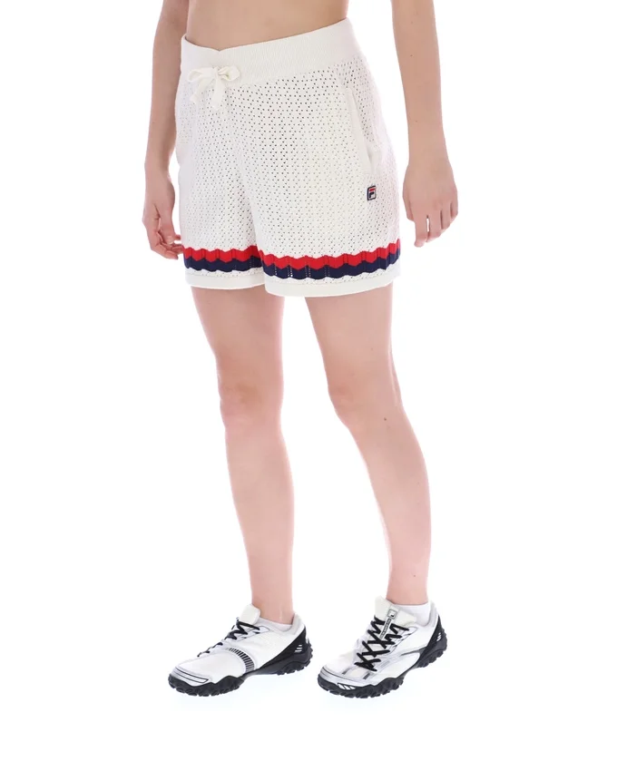 Shorts en tricot au crochet Fino