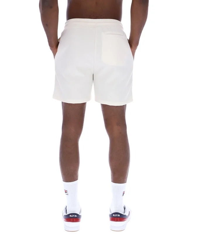 Shorts Eusebio à plis creusés Gardenia