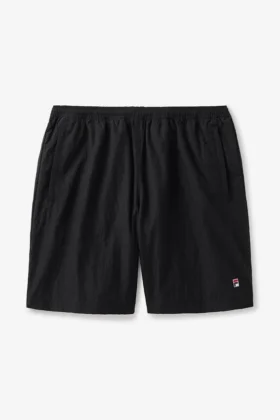 Shorts froissé noir Fila x Hailey Bieber