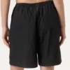 Shorts froissé noir Fila x Hailey Bieber