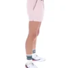 Shorts « High Tide » en tissu éponge à rayures et poches, rose pâle