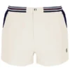 Shorts à rayures et poches en tissu éponge High Tide Gardenia