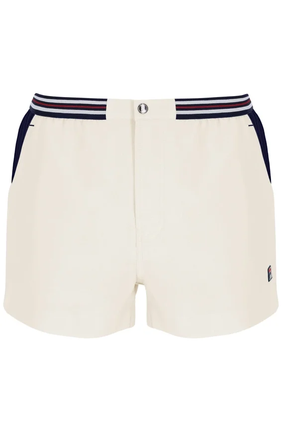 Shorts à rayures et poches en tissu éponge High Tide Gardenia
