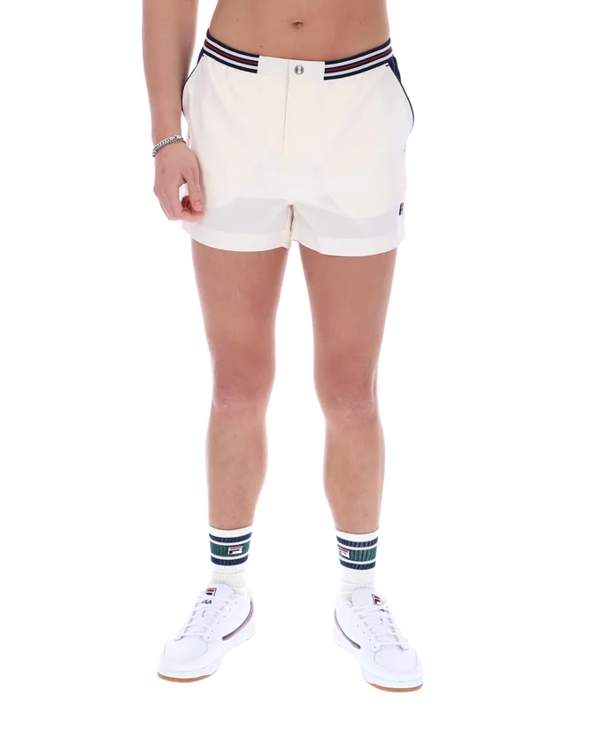Shorts à rayures et poches en tissu éponge High Tide Gardenia