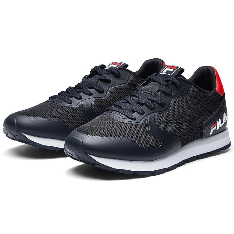 Série Fht 83 « Runner VNTG » – Chaussures de course Noir/Blanc