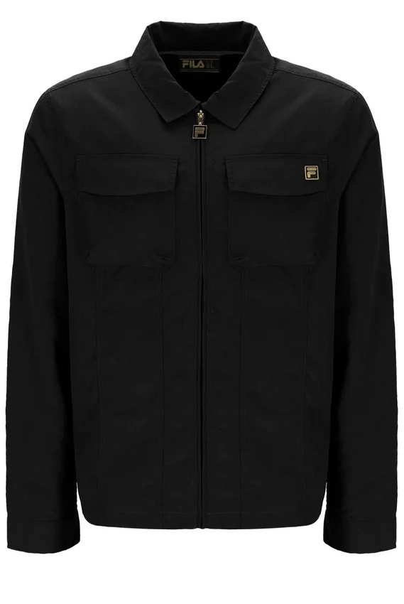 Surchemise zippée Kasa noire