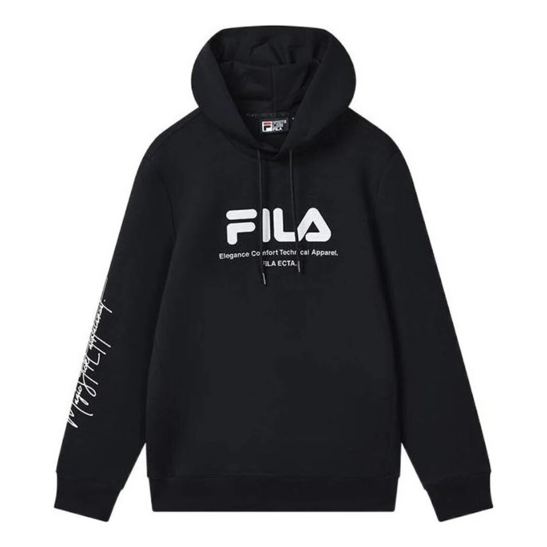 Sweat à capuche avec logo « Black White »