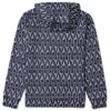 Sweat à capuche bleu nuit