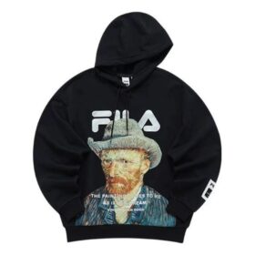 Sweat à capuche Fila x Musée Van Gogh « Black Multi-Color »