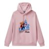 Sweat à capuche imprimé « Rose »