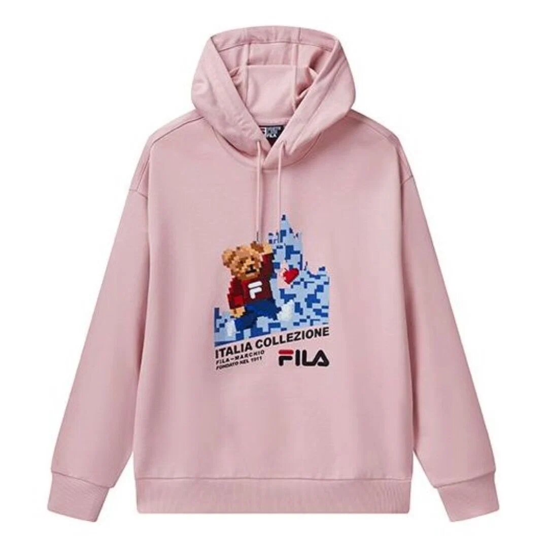 Sweat à capuche imprimé « Rose »