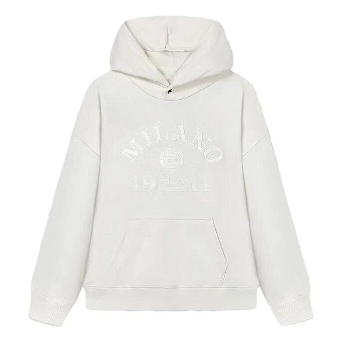 Sweat à capuche Milano « Blanc »