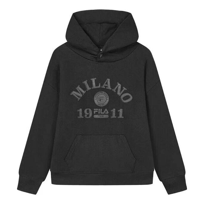 Sweat à capuche Milano « Noir »