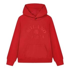 Sweat à capuche Milano « Rouge »