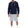 Sweat à capuche zippé Tenconi bleu marine de Fila