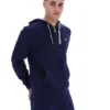 Sweat à capuche zippé Tenconi bleu marine de Fila