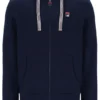 Sweat à capuche zippé Tenconi bleu marine de Fila