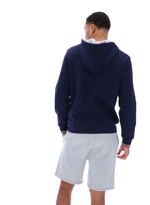 Sweat à capuche zippé Tenconi bleu marine de Fila