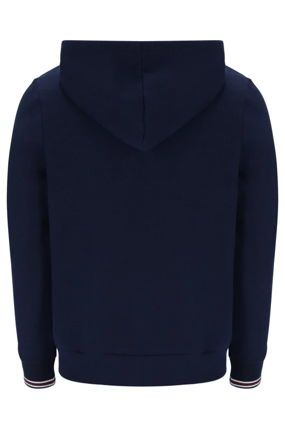 Sweat à capuche zippé Tenconi bleu marine de Fila
