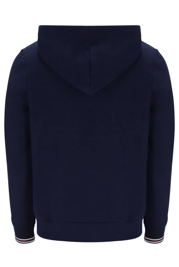 Sweat à capuche zippé Tenconi bleu marine de Fila