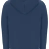 Sweat à capuche zippé Vintage Indigo Tenconi
