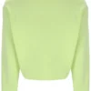 Sweat à col rond ample Jorie, couleur Shadow Lime
