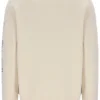 Sweat à col rond Len Graphic blanc