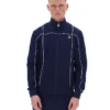 Sweat de sport Fila Armando bleu marine à passepoils contrastés