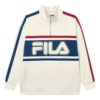 Sweat-shirt à capuche décontracté et stylé avec logo « Blanc multicolore »