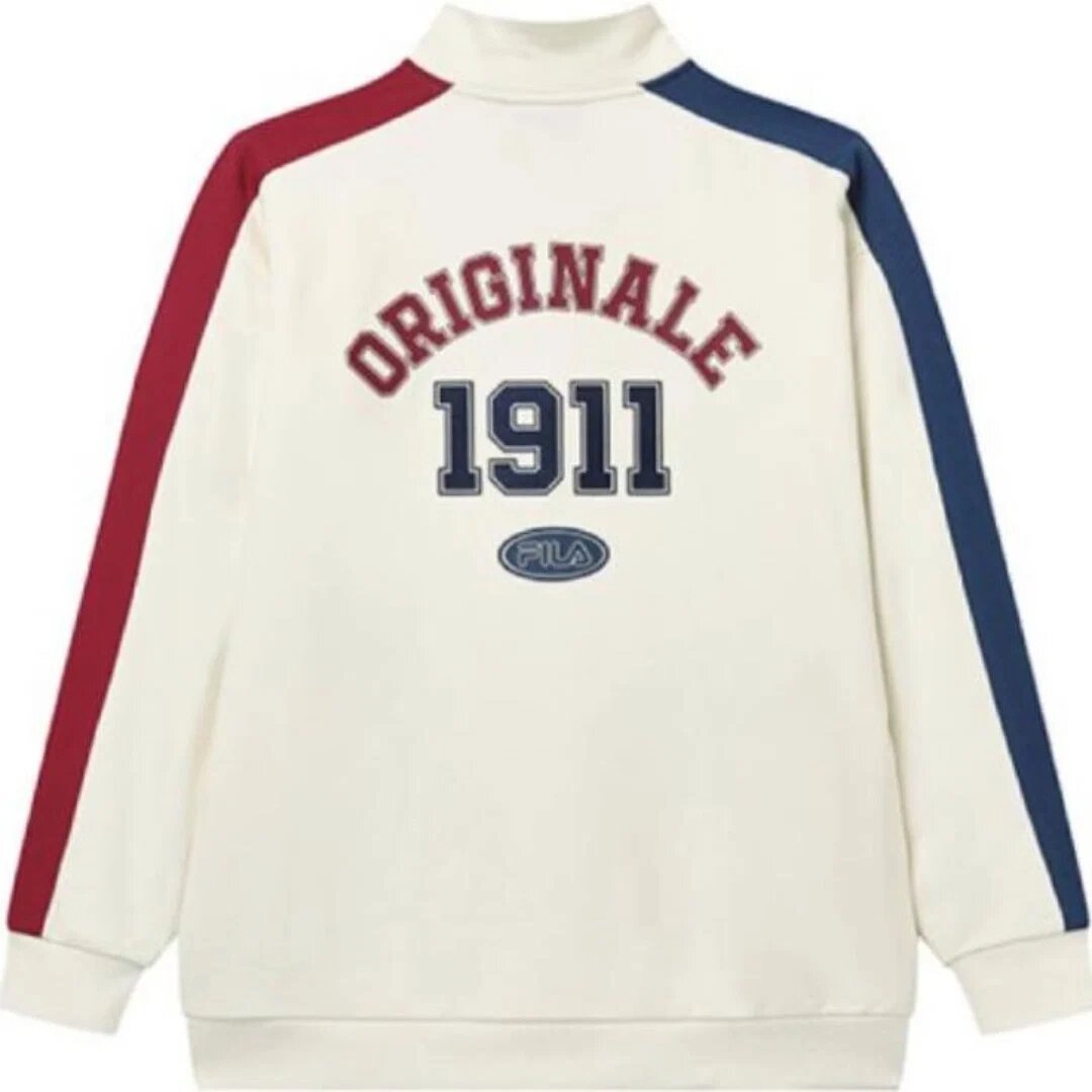 Sweat-shirt à capuche décontracté et stylé avec logo « Blanc multicolore »