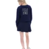 Sweat-shirt à col rond ample Sestri bleu marine de Fila