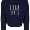 Sweat-shirt à col rond ample Sestri bleu marine de Fila