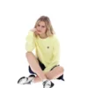 Sweat-shirt à col rond ample Sestri Jaune Cire